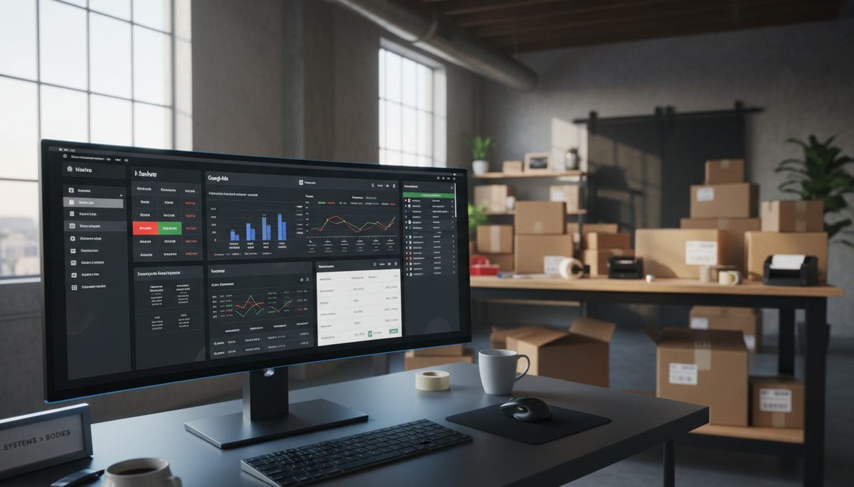 Editorial photograph illustrating: The Ecom Operator's AI Stack: 12 Tools That Replace 4 Hires