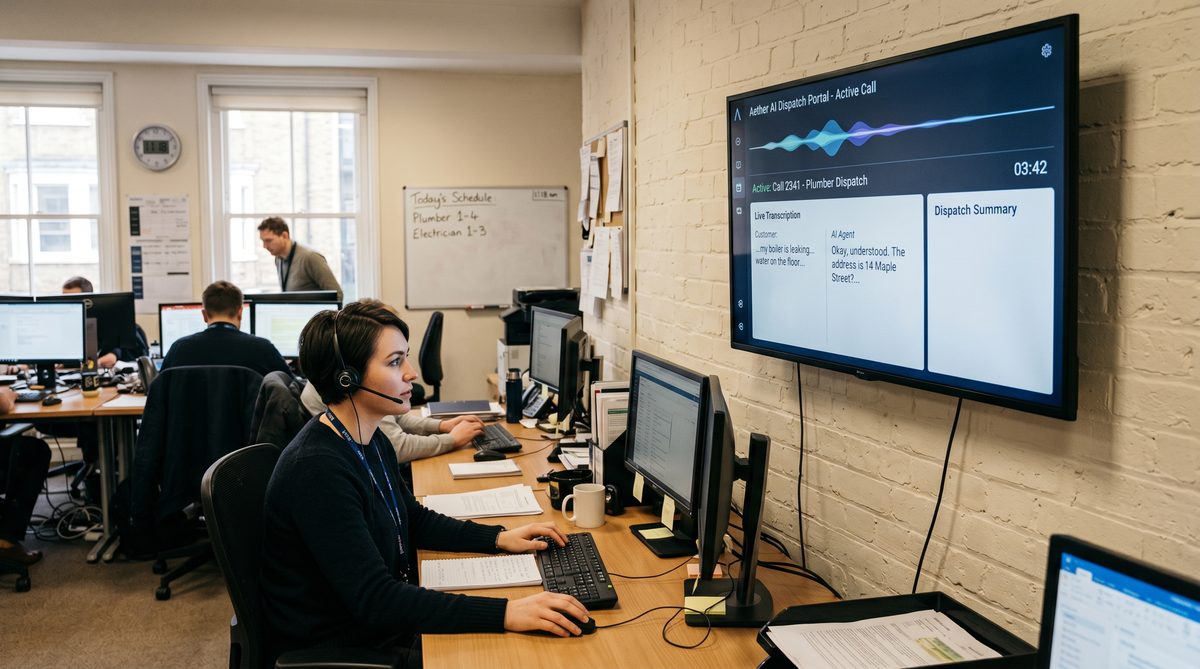 Editorial photograph: Operator's Verdict: AI Voice Agents for Service Businesses — Worth It or Overhyped?